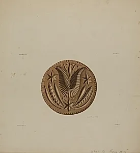 Pa. German Butter Mold