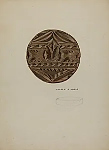 Pa. German Butter Mold