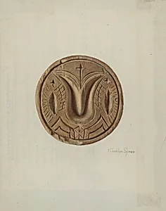 Pa. German Butter Mold