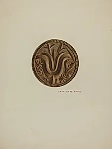Pa. German Butter Mold