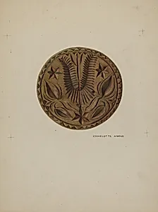 Pa. German Butter Mold