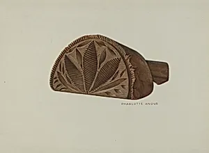 Pa. German Butter Mold