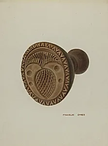 Pa. German Butter Mold