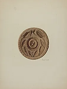 Pa. German Butter Mold