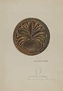 Pa. German Butter Mold