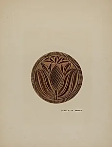 Pa. German Butter Mold