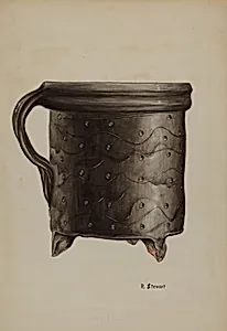 Pa. German Cheese Strainer