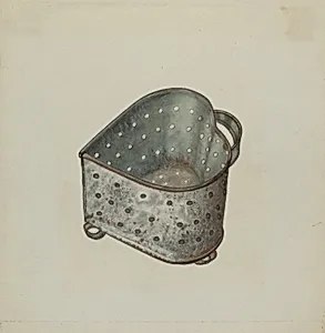 Pa. German Cheese Strainer