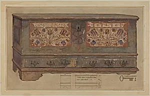 Pa. German Chest by Elmer G. Anderson