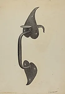 Pa. German Door Handle