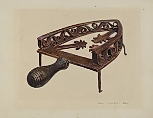 Pa. German Flat-iron Stand