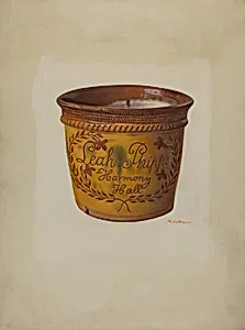 Pa. German Flower Vase