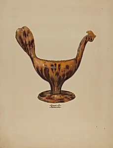 Pa. German Gravy Boat