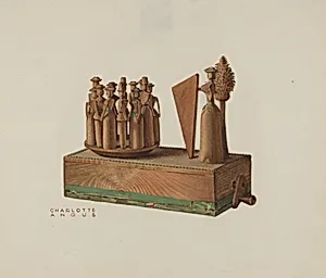 Pa. German Music Box by Charlotte Angus