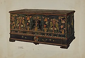 Pa. German Painted Chest