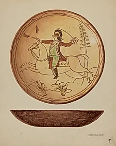 Pa. German Pie Plate