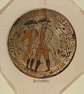 Pa. German Pie Plate