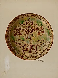 Pa. German Plate
