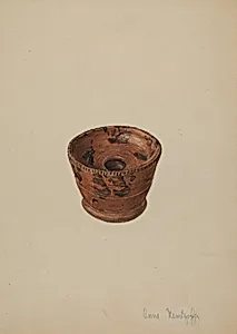 Pa. German Soap Dish