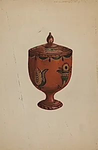 Pa. German Spice Jar
