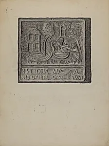 Pa. German Stove Plate