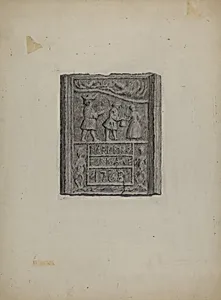 Pa. German Stove Plate