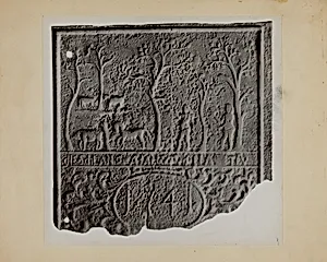 Pa. German Stove Plate