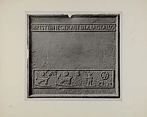 Pa. German Stove Plate