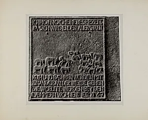 Pa. German Stove Plate