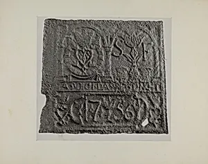 Pa. German Stove Plate