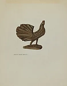 Pa. German Toy Rooster
