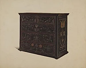 Painted Chest of Drawers