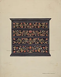 Painted Chest of Drawers