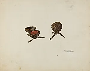 Pair of Pin Cushions