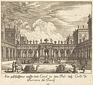 Palace and Canal, Cardinal di Ferrara, Tivoli