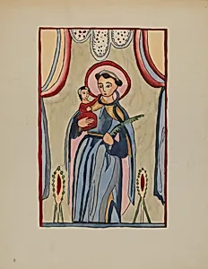 Panel from Altar Piece of San Antonio