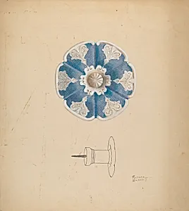 Parian Ware Tie Back