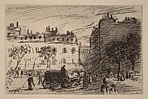 Paris Street Scene
