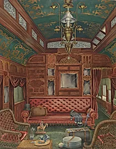 Parlor in Pullman Coach
