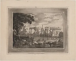 Part of the Remains of Llanphor near Pembroke