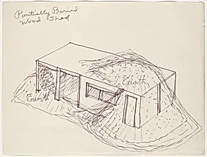 Partially Buried Woodshed [upper right]