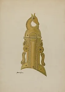 Patch Box of Kentucky Rifle
