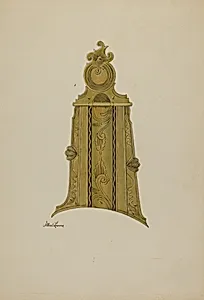 Patch Box of Kentucky Rifle