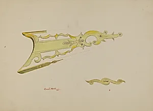 Patch Pocket, Butt Plate & Stock on Ky. Rifle