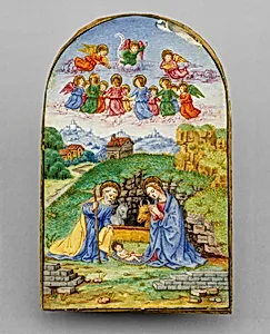 Pax with a Miniature of the Nativity