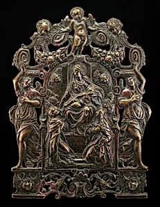 Pax with the Madonna of the Rosary
