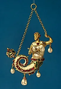 Pendant with a Triton