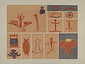Petroglyph - Human Figures
