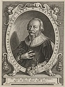 Petrus Collins by Cornelis Galle I