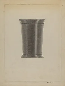 Pewter Beaker
